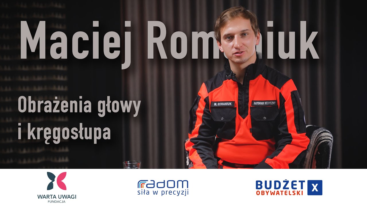 Maciej Romaniuk - Obrażenia głowy i kręgosłupa