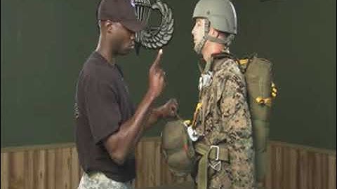 T-10 Parachute Hollywood JMPI sequence. U.S. Army Jumpmaster School