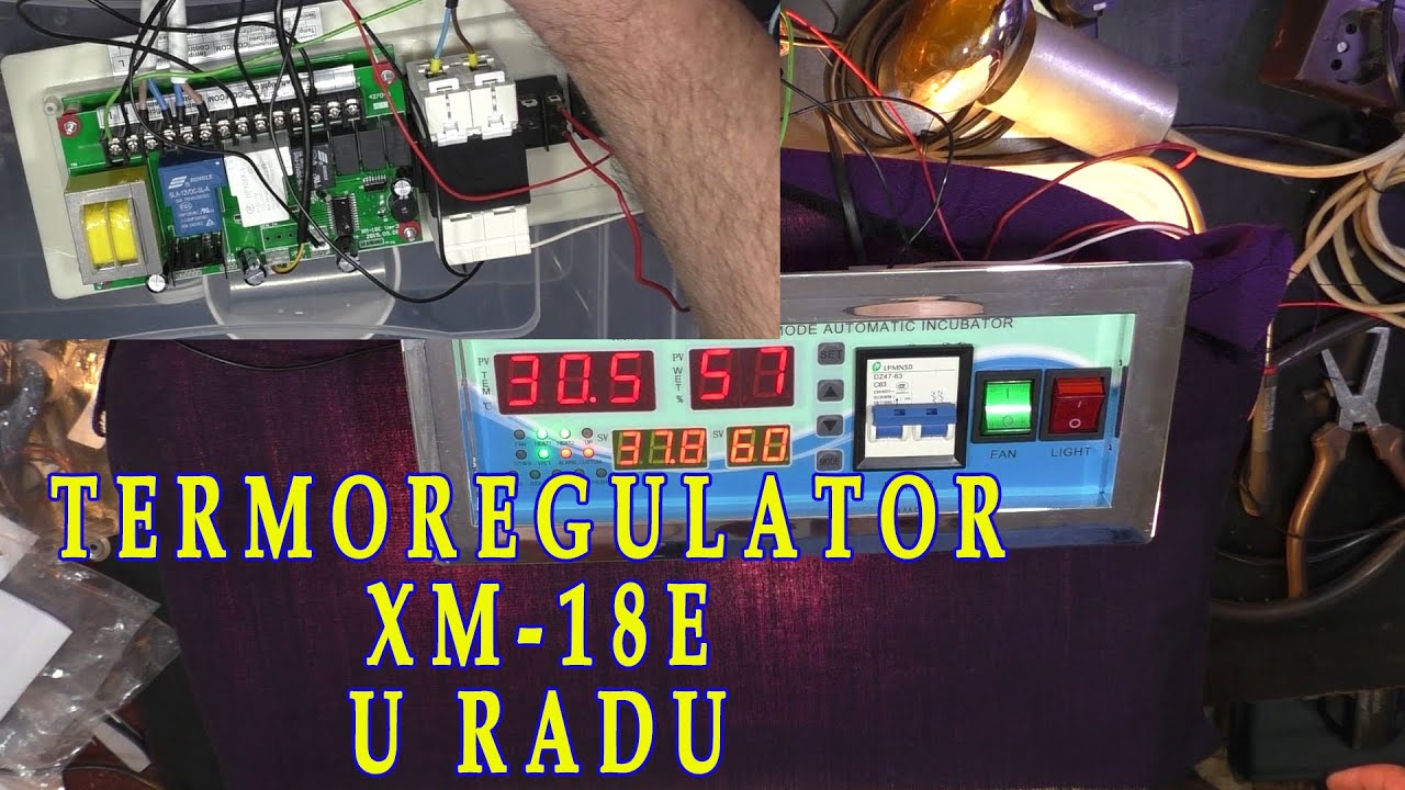 Termoregulator XM 18E u radu | Održavanje temperature | Podešavanje | Puštanje u rad