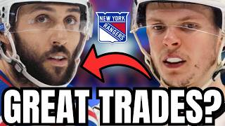 GRADING EACH New York Rangers TRADE So Far This OFFSEASON...