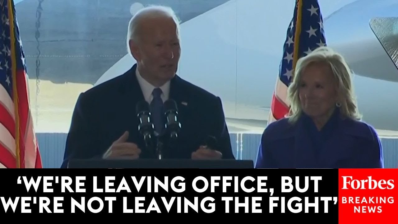 BREAKING NEWS: Former President Biden Delivers His Farewell Remarks At ...