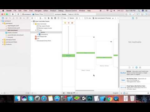 how to easily set button width in all devices using autolayout