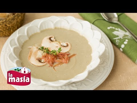 Crema de Champiñones