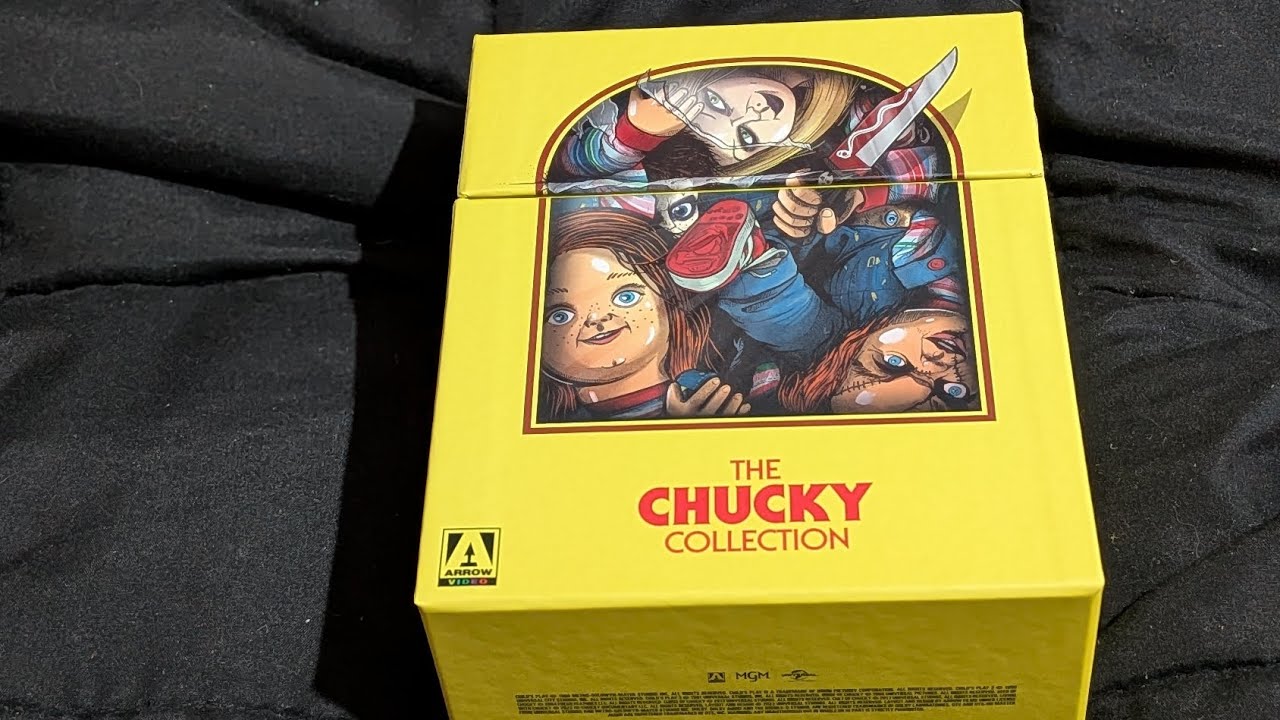 Arrow Video/ 4k The Chucky Collection/unboxing 