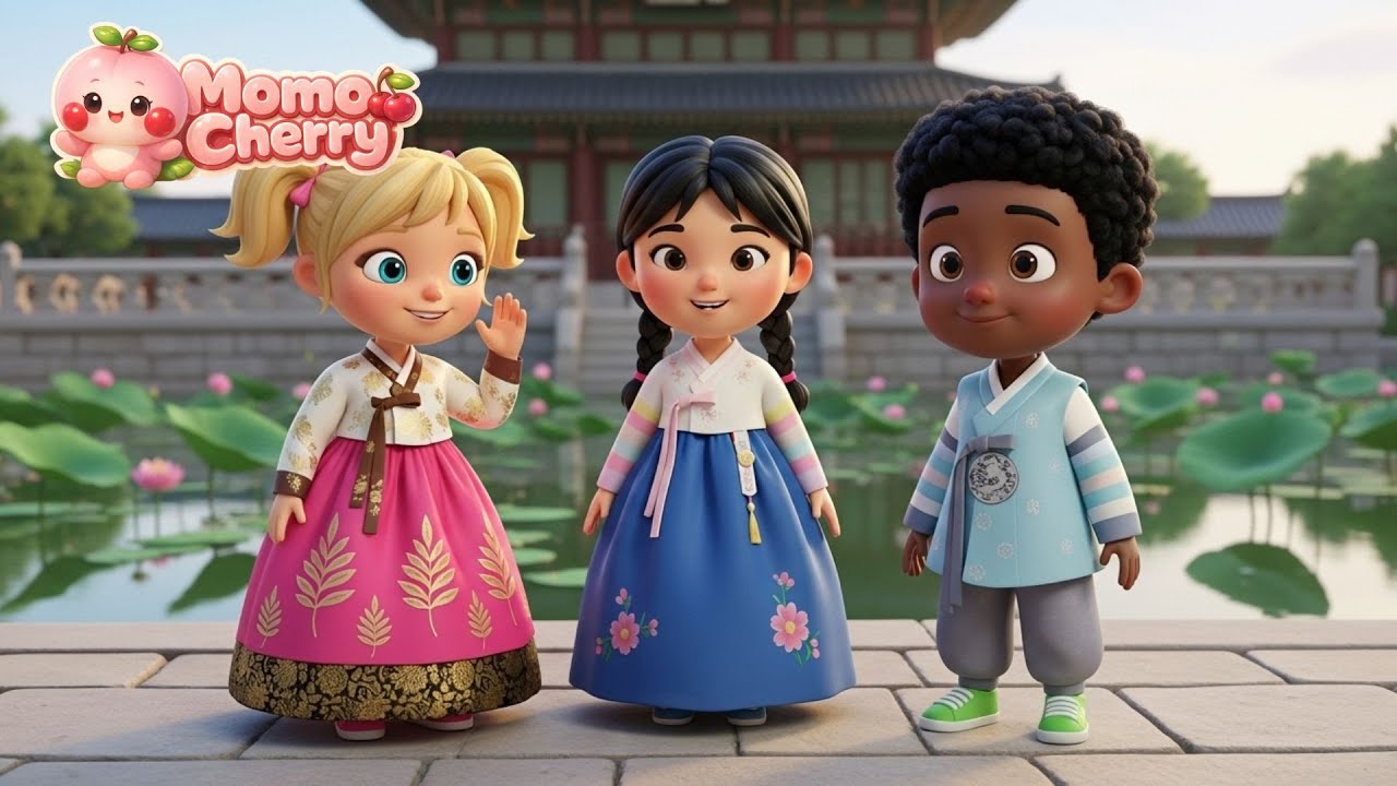 Hello Gyeongbokgung! | Kids Travel Song in Korea 🇰🇷