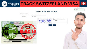 How to Track Your Switzerland Visa Application Online | VFS Global Visa Tracking Guide #chandtravel
