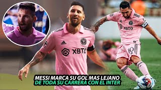 El Golazo De Messi En El Inter Miami 👑 (+30M De Distancia)