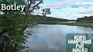 #19 Rob's Hampshire Pub Walks:Manor Farm Country Park, Botley (The Dolphin and River Hamble Walk)