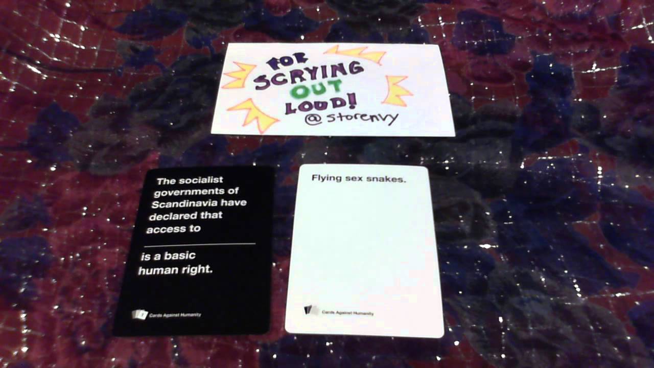 Cards Against Humanity Divination Your Sexual Future YouTube
