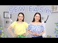 Let&#39;s sew a trendy summer top! Sew Easy!