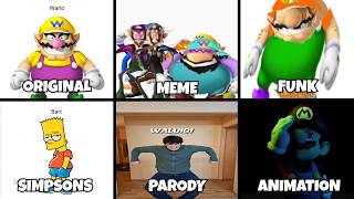 Wawario Waluigi Meme Original Vs Meme