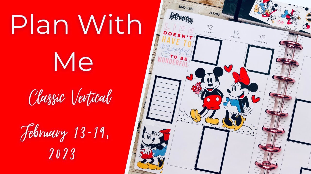 Plan With Me Journal February 1319, 2023 The Happy Planner