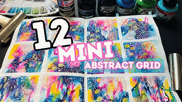 Grid Art Journal Sketchbook: Create with Me