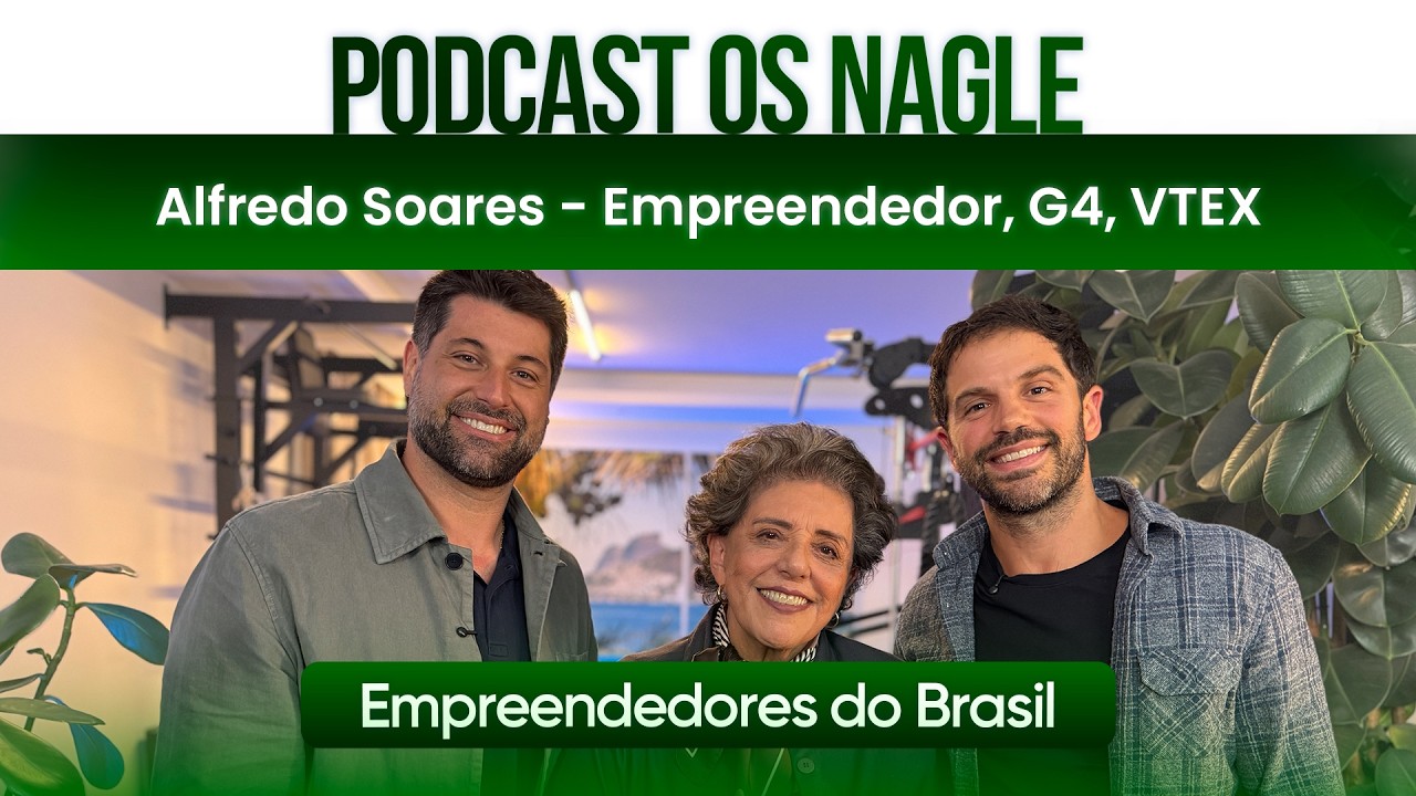 Capa do episódio: Alfredo Soares - Empreendedor, G4, VTEX