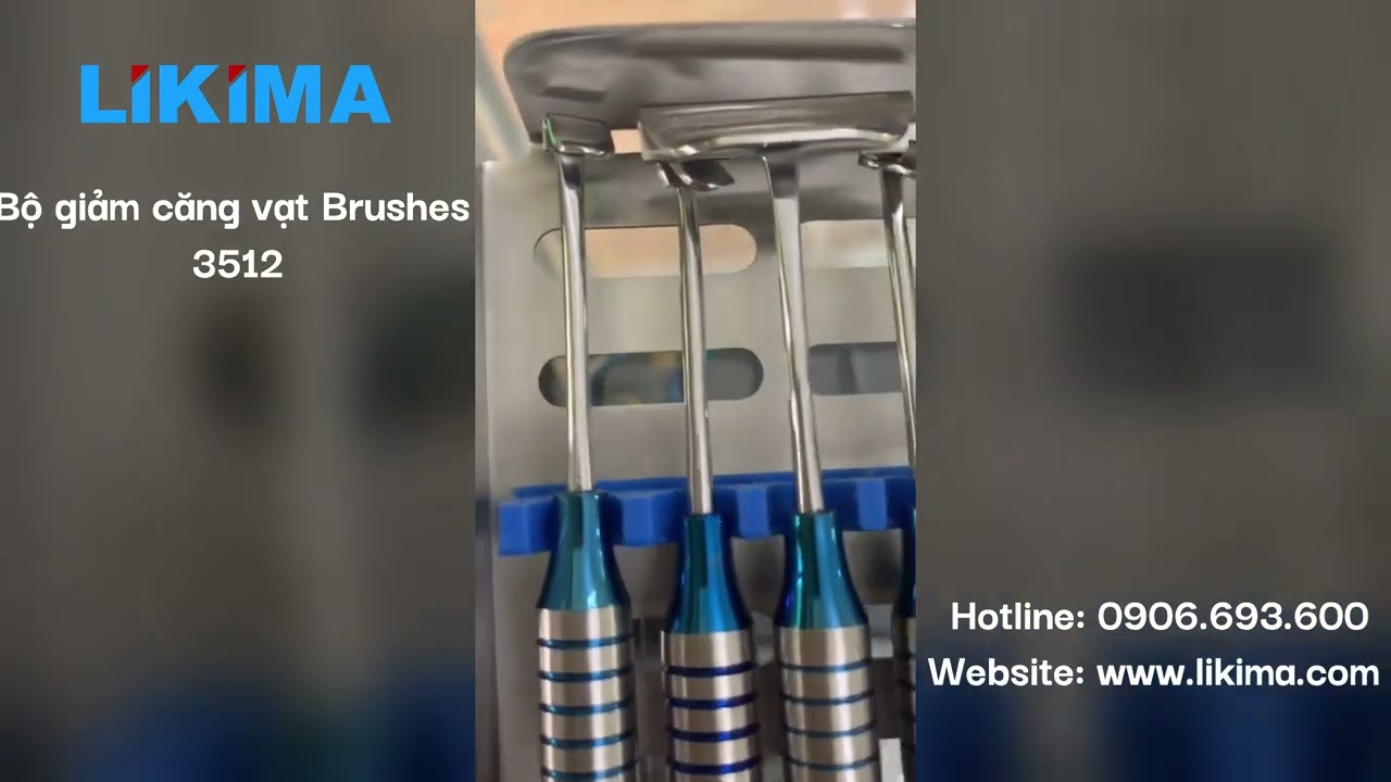 Bộ giảm căng vạt Brushes (Bộ 5 chi tiết) – 3512 Likima