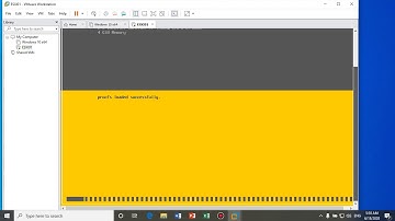 การติดตั้ง ESXI ุ6.7 ใน Vmware Workstation