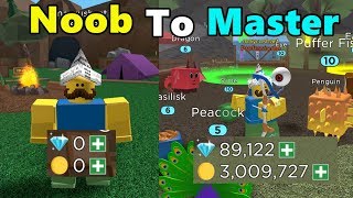 NOOB To MASTER! 3 Million Coins! Got Best Bow! Best Pets! All World - Archery Simulator Roblox screenshot 4