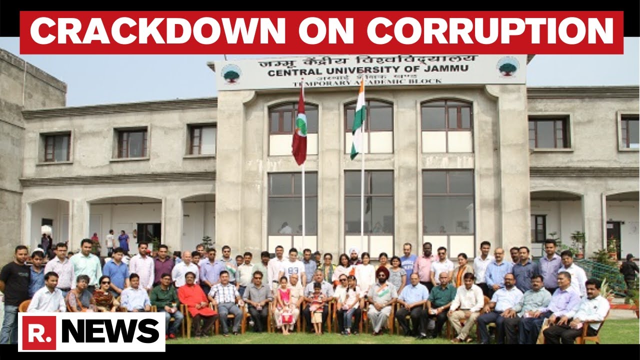 Anti-Corruption Bureau Launches Probe Into Financial Irregularities In Central University, Jammu