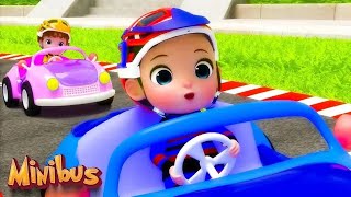 wheels on the bus baby car song nursery rhymes kids songs