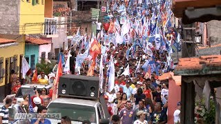 (EDIÇÃO 07/09/2018) Em caminhada, Flávio Dino é acompanhado de candidatos a deputado e Senado
