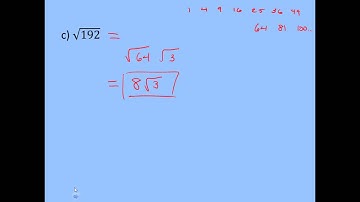 Simplifying Non-Perfect Square Roots