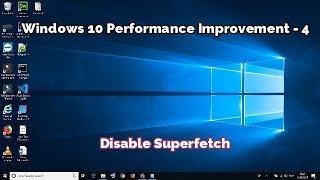 Windows Disable Superfetch