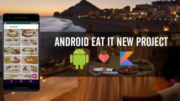 EDMT Dev - Food App Android Studio #6 Categories Screen