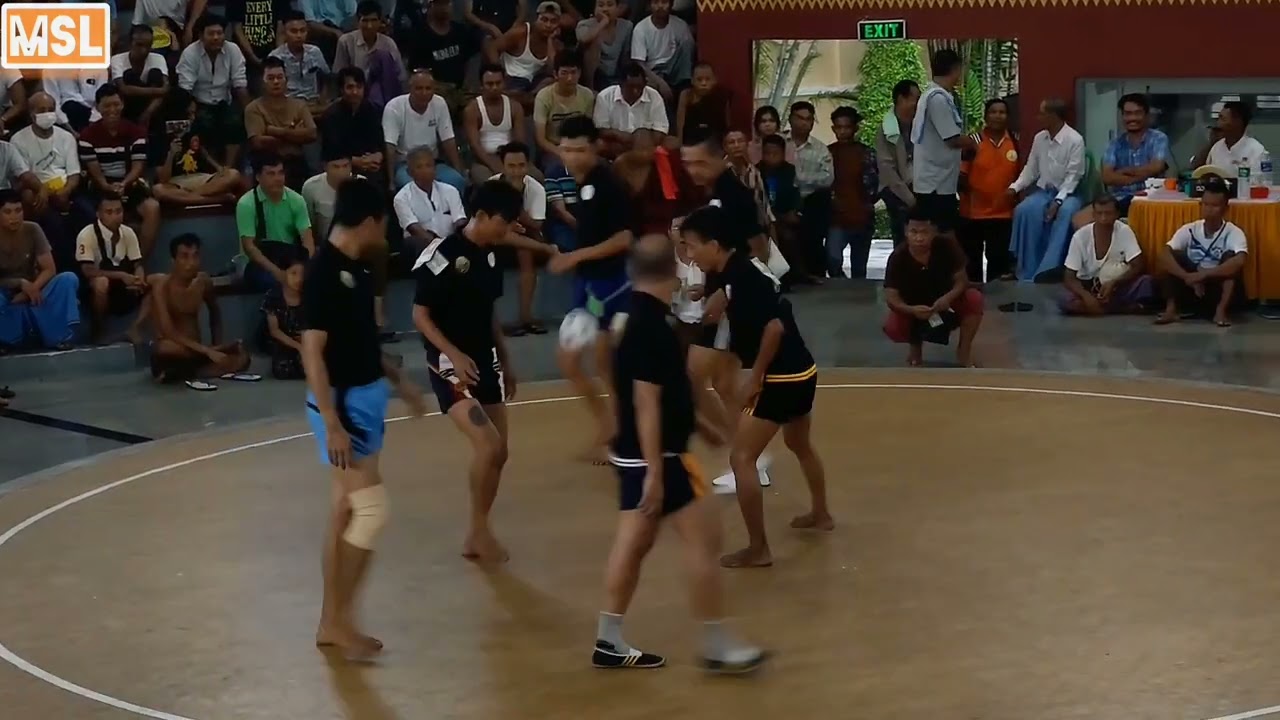 Legendary Player of Traditional Chinlone......အောင်စိုးမိုးရဲ့ မြန်မာ့ခြင်းလုံး......