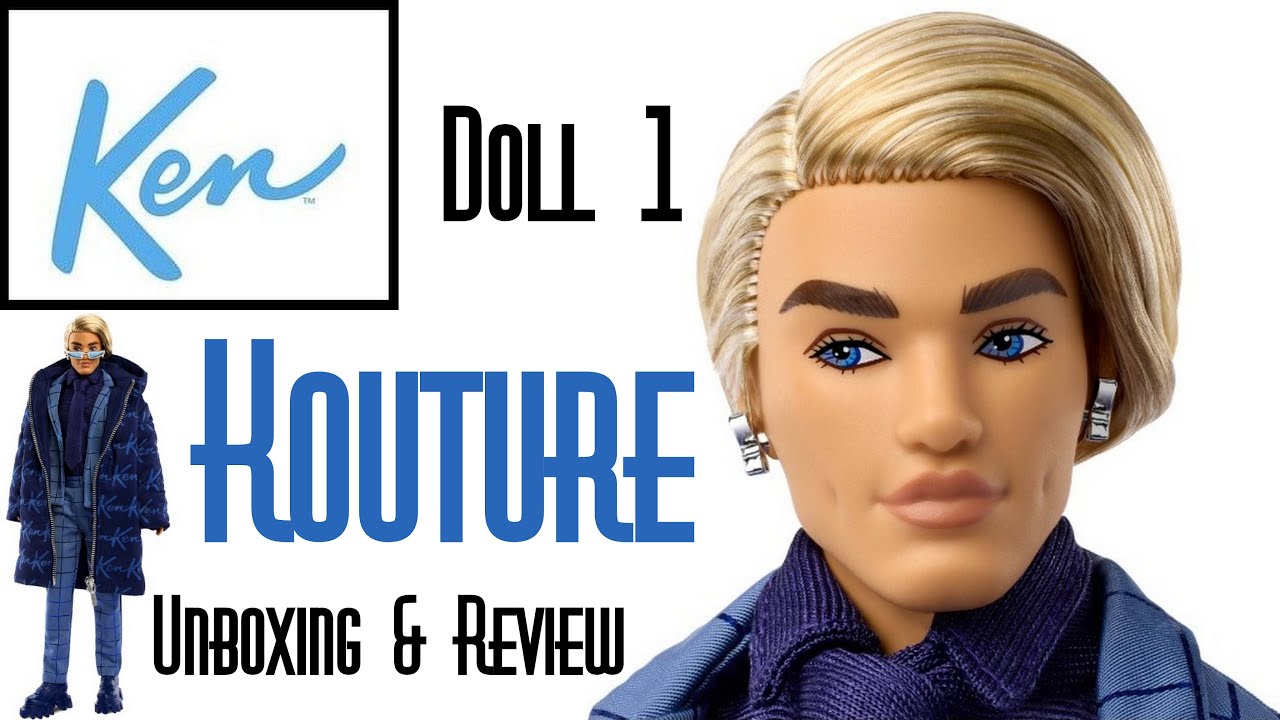 👔 BARBIE SIGNATURE KEN KOUTURE DOLL 1 👑 EDMOND'S COLLECTIBLE
