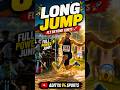 Long Jump 🦸🏿♂️😱 | #shorts