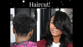 Sew In On Short Haircut! - Youtube