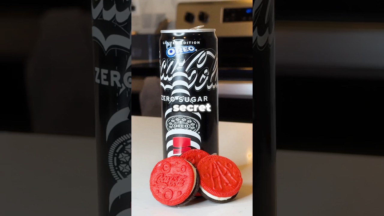 Trying Limited Editing Coca-Cola Oreos