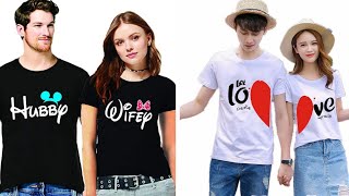 Couple t-shirt design latest idea 2021 