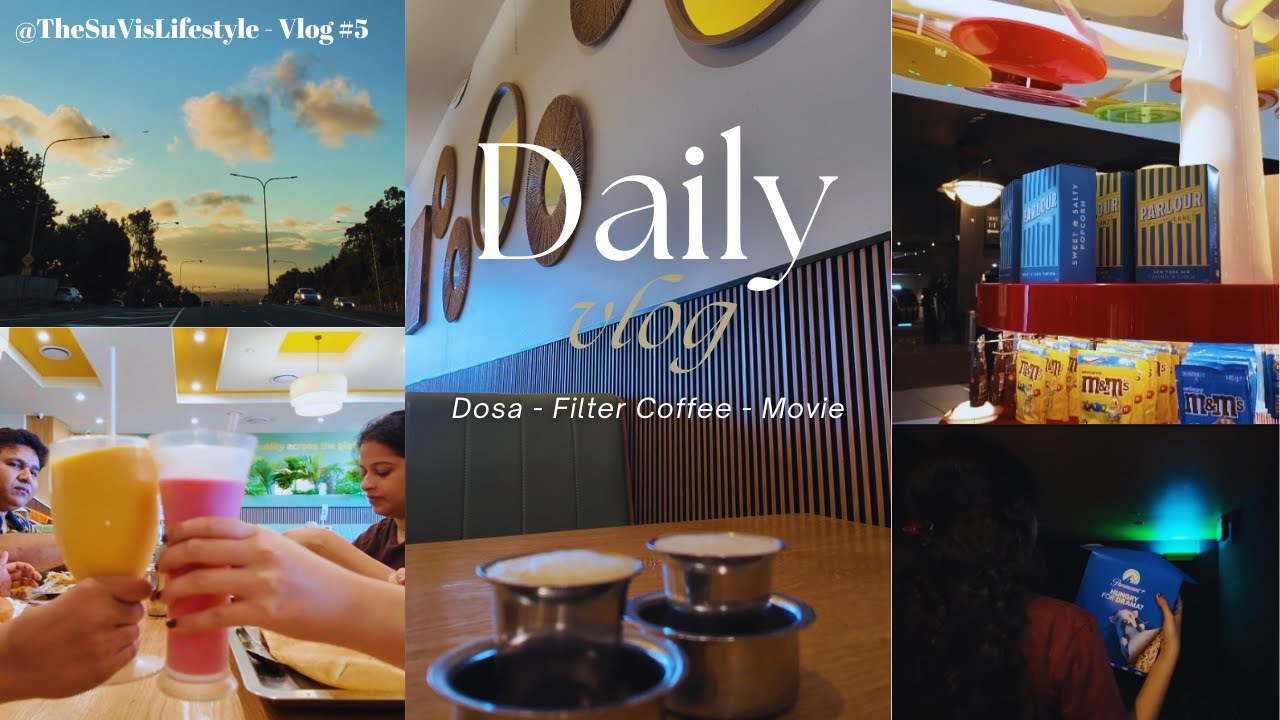 Filter Coffee, Dosa & Family Time | My Life In My Daughter's Voice 💫 