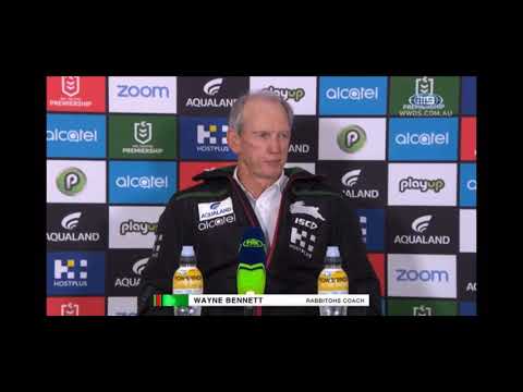 Wayne Bennett Press Conference - Round 22 Vs. Canterbury-Bankstown Bulldogs