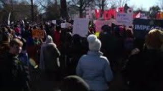 Protesters rally at Capitol to support impeachment