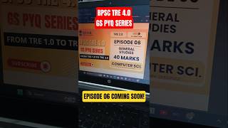 GS ka Dar sata raha hai? | Episode 06 Coming Soon | GS 40 Questions Explained #bpsctre4 #gsforbpsc