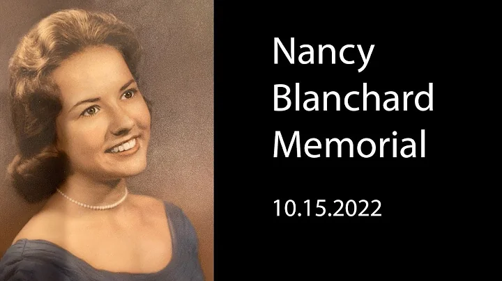 Nancy Blanchard Memorial Oct  15th, 2022