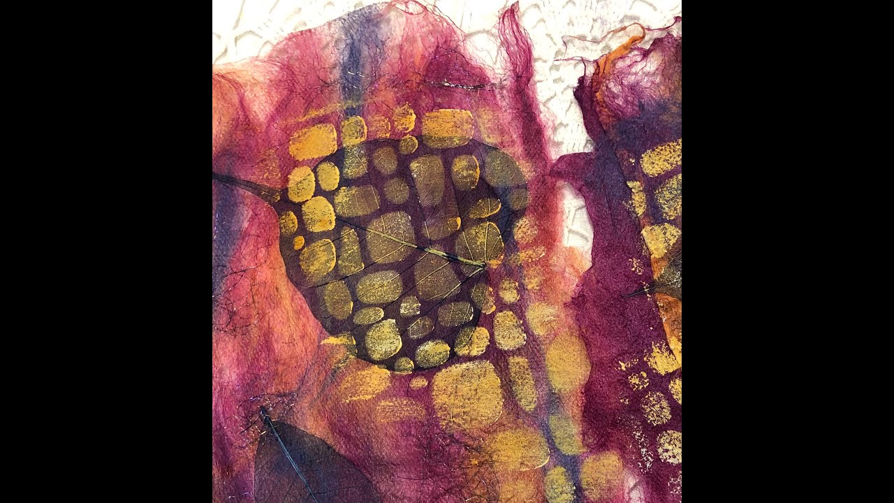 Making Silk Paper with Judy Gula