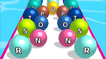 AZ Run 🥎 ABC Runner All Levels Gameplay Walkthrough (Android Ios) 11348