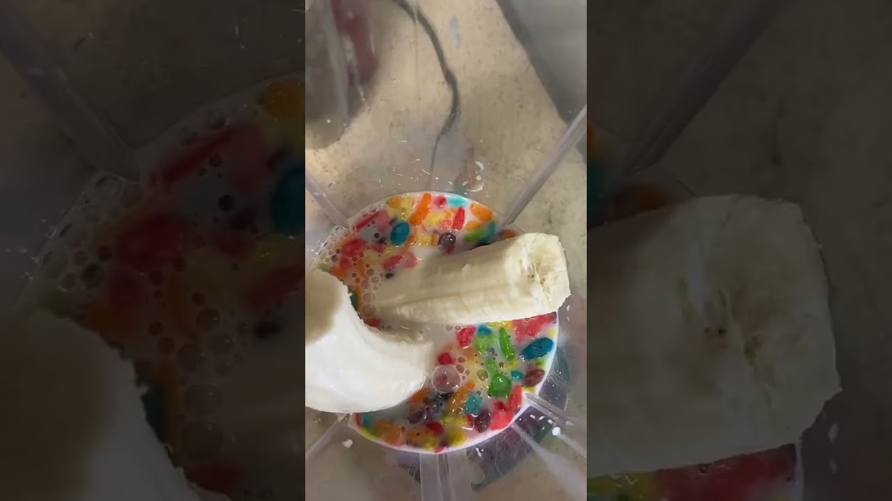 Banana Fruity Pebbles Smoothie | Banger 🔥