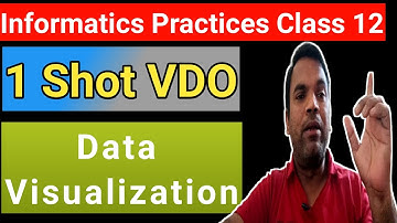 1 shot video data visualization ip class 12 | Informatics practices class 12 Revision for term 1