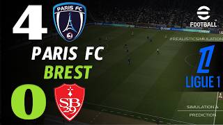 🔴 Résumé : Paris FC 4-0 Brest | HIGHLIGHTS ⚽ | Ligue 1 2026 | eFootball PES21