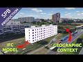 View IFC Project in Geographic Context Using IFClite