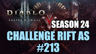 Diablo 3 - Challenge Rift #213 AS (Season 24)