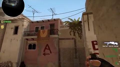 Mirage T-spawn window smoke - 128 tick