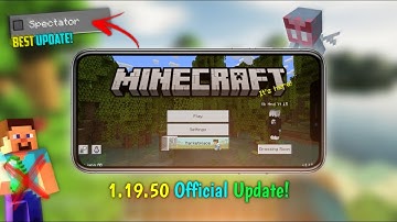 Minecraft PE 1.19.50 Official Version Released 🔥 | Latest 1.19.50 Update Released!