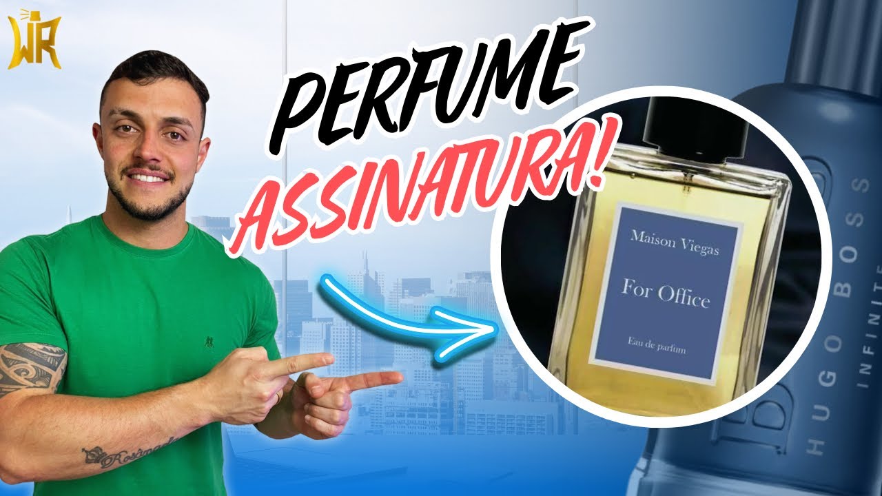 FOR OFFICE DA MAISON VIEGAS É UM PERFUME SIMPLESMENTE PERFEITO PARA O DIA A DIA!
