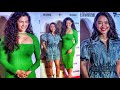 Two beautiful actress saiyami kher green  outfit  sayani gupta outfit blue  arrives for iffm 
