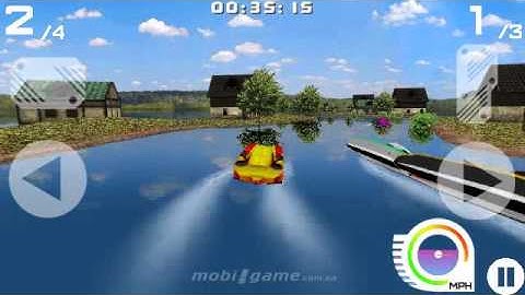 Power Boats Surge 3D mobile java games